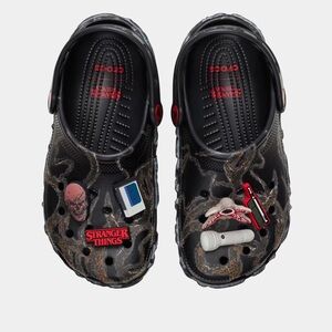 NWT Stranger Things x Crocs Classic Clog “The Upside Down”